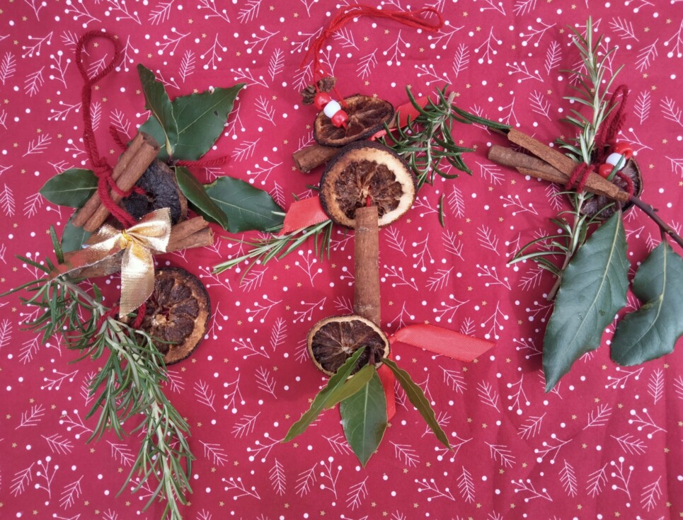 photograph of scented spice hangers